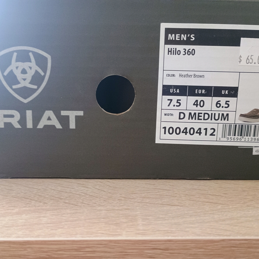 Ariat Blue Slip-On Loafers - Picture 4 of 6
